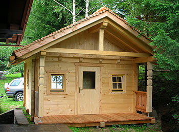 Blockhütte privat